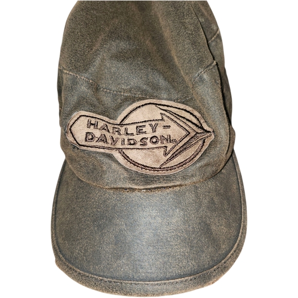 Harley-Davidson Brown Painter Cap Sz. XL - Picture 4 of 13